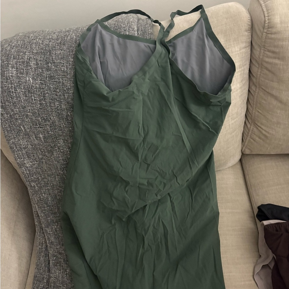 Outdoor Voices Green Dress